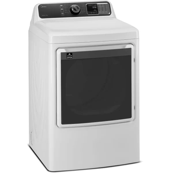 Midea 7.5-Cu. Ft. Front Load Electric Dryer, White