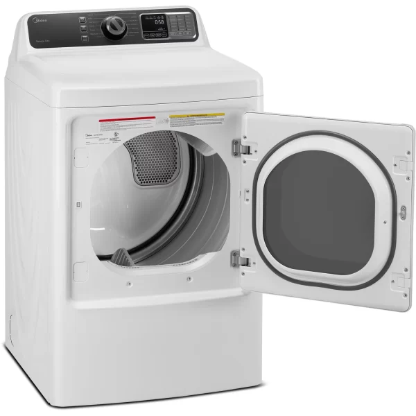 Midea 7.5-Cu. Ft. Front Load Electric Dryer, White
