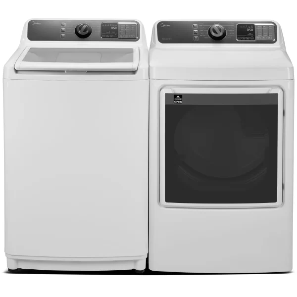 Midea 7.5-Cu. Ft. Front Load Electric Dryer, White